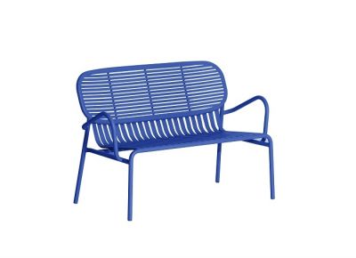 Week-End Double Sofa 2-Sitzer Petite Friture Blau